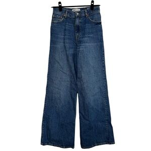 Zara Jeans High Rise TRUTE Wide Leg